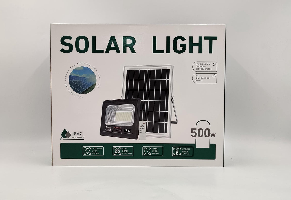 Lamp LED Solar Flood 500W with Panel LS-T500W