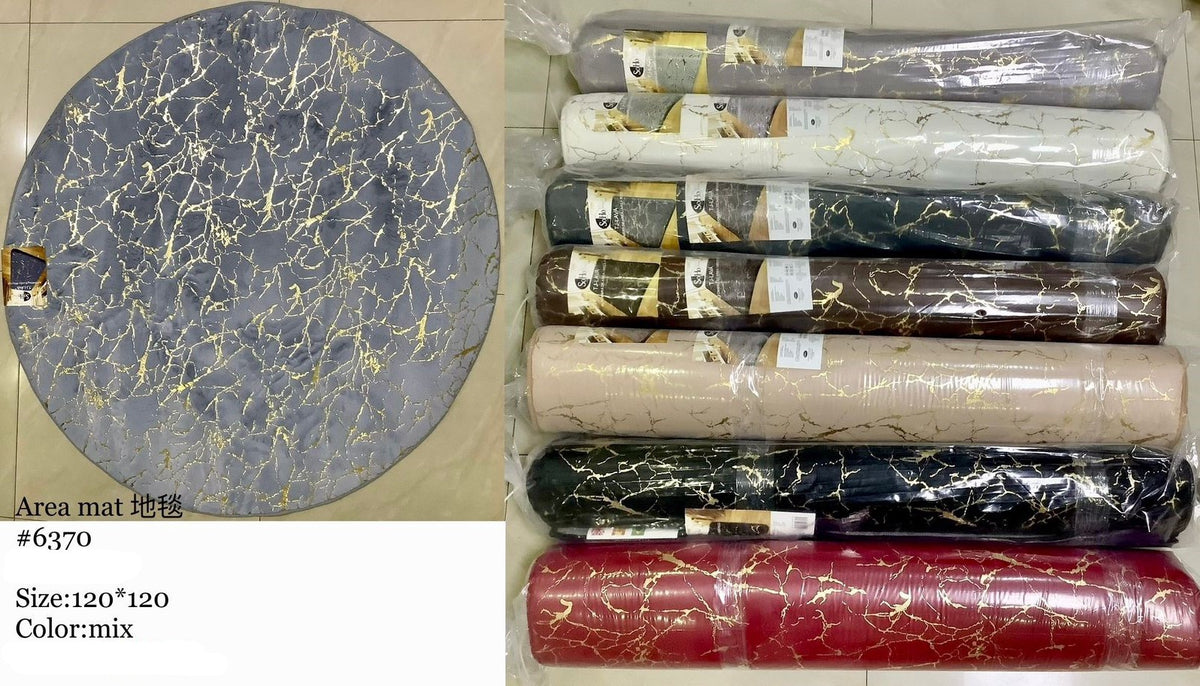 Floor Mat Area Round 6370 47" 120X120CM