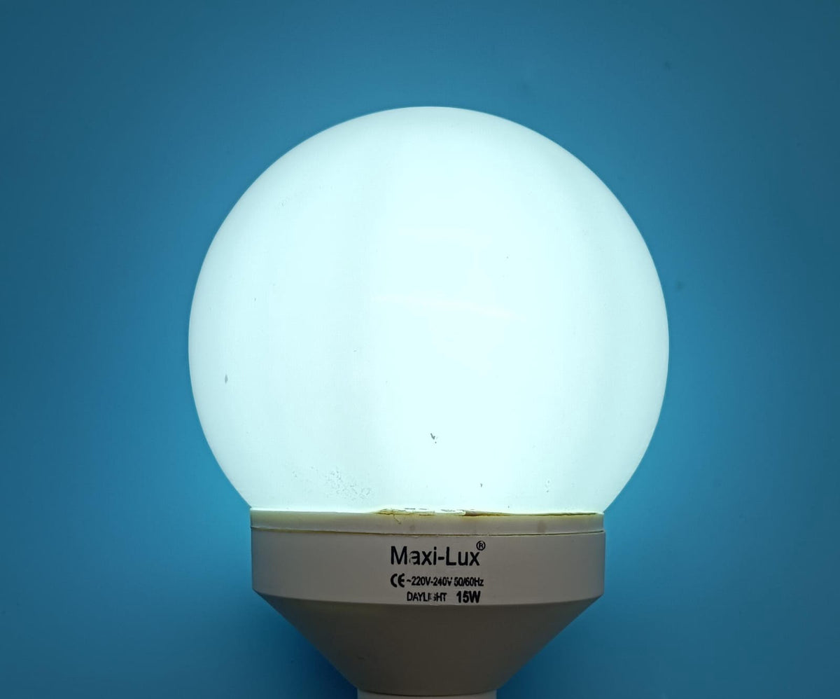 MAXI-LUX Bulb Energy 15W 220V Round
