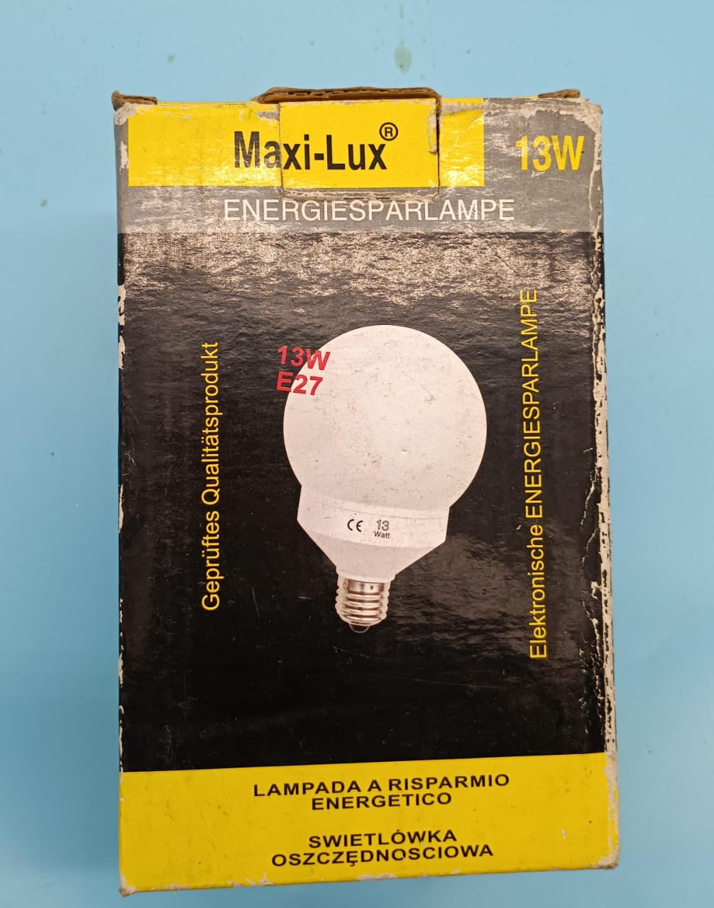 MAXI-LUX Bulb Energy 13W 110V Round