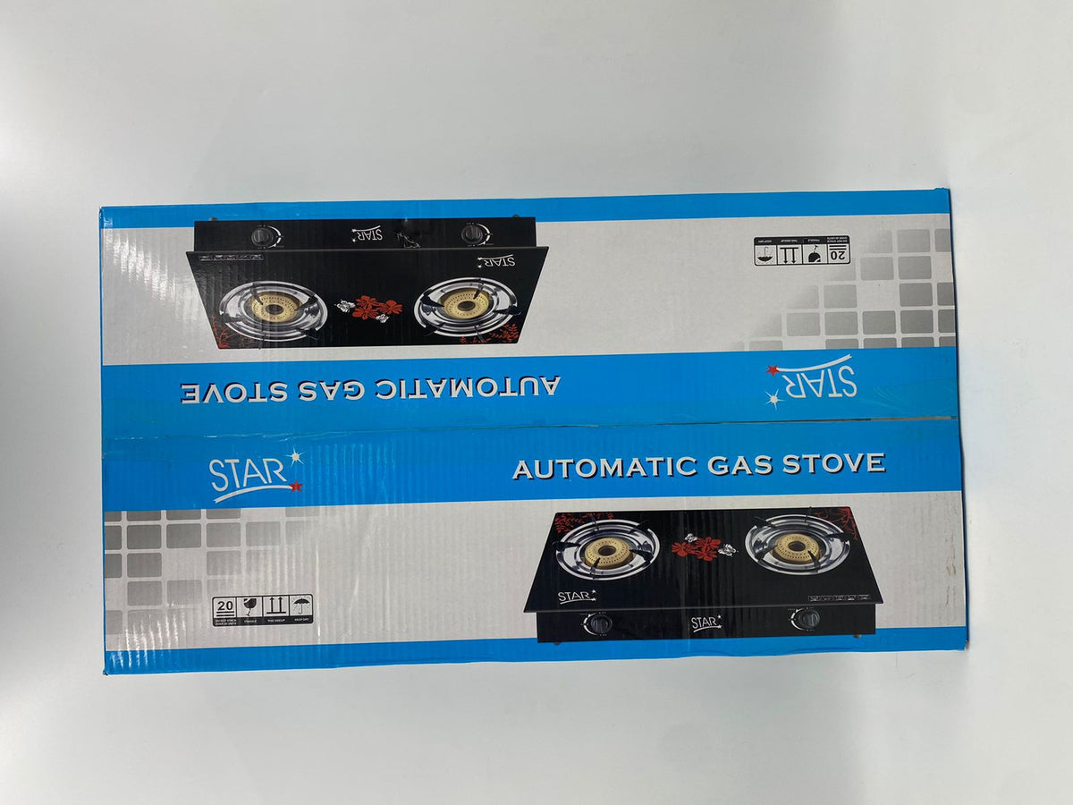 STAR Stove 2 Burner SK-233-2 Table Model Glass Top