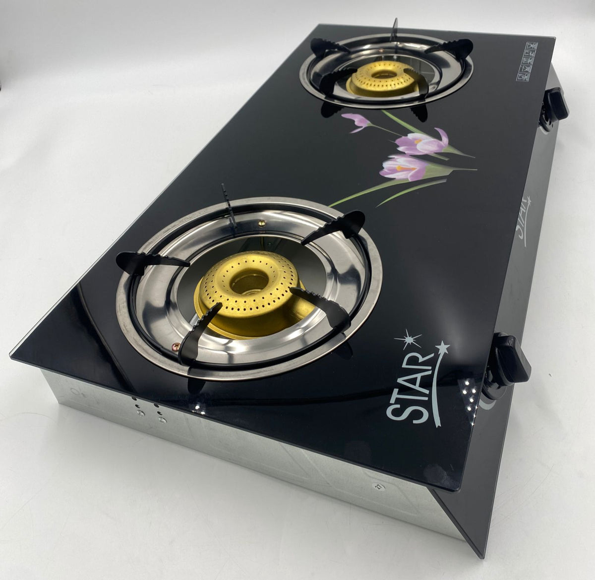 STAR Stove 2 Burner SK-233-2 Table Model Glass Top