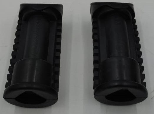 M/CYCLE Foot Rest Rubber Cg Black Pair 4140-BF0-CG01 CG76-04 TIT-FAN150 FAN12509-18 Smartfox