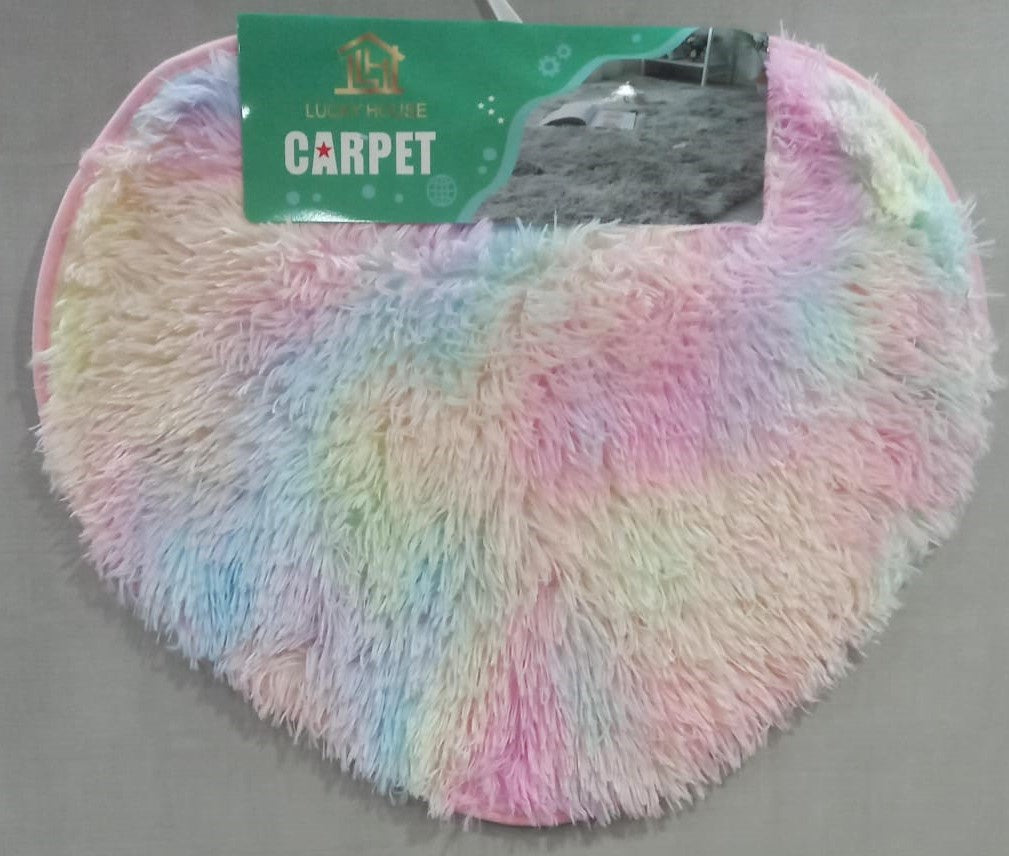 Floor Mat Carpet Y36 DT-344 20" X 24" 50X60CM Heart Lucky House