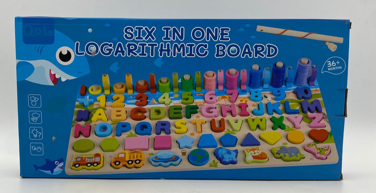GENERIC Toy Logarithmic Board Six IN One Y37 HB-637