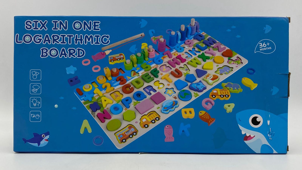 GENERIC Toy Logarithmic Board Six IN One Y37 HB-637