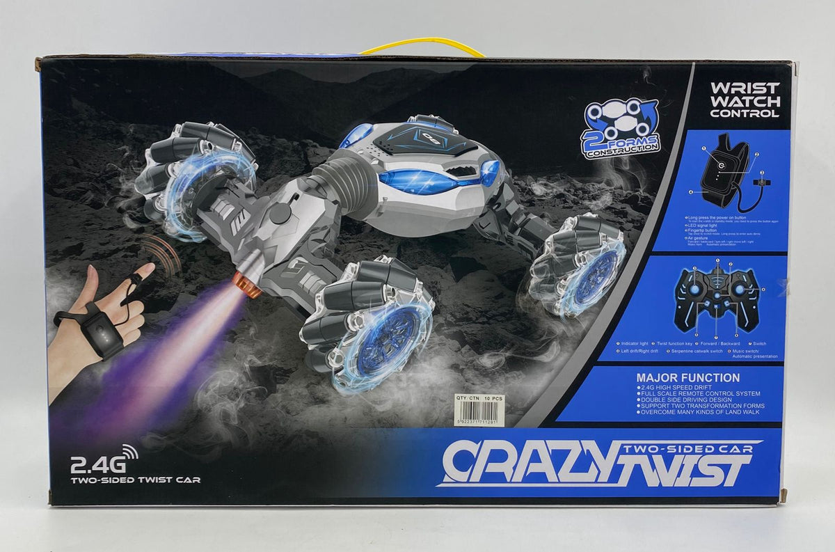 GENERIC Toy Car Crazy Twist to Sided Rc Remote Control DH666-63