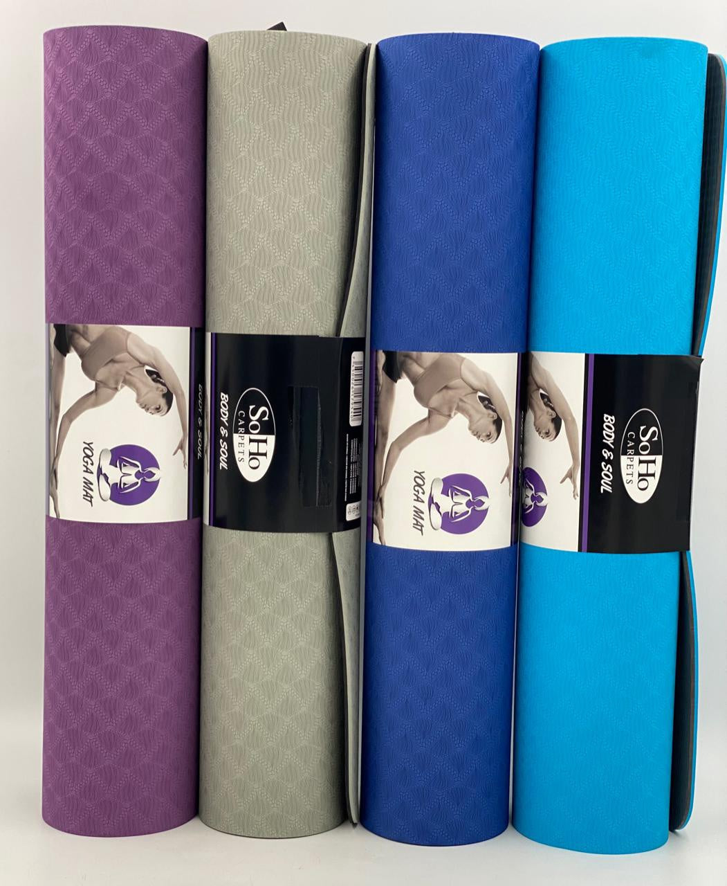 Yoga Mat 9540 TPE-61X173CM Soho / Dark Blue