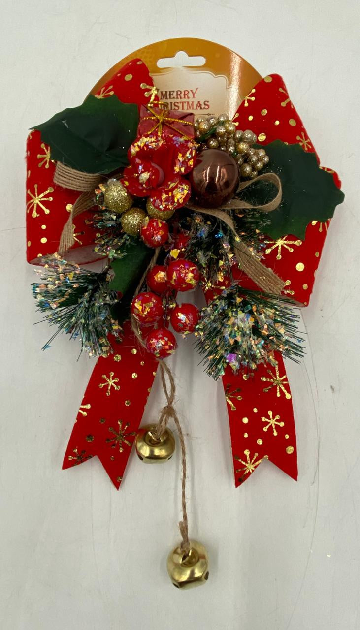 Christmas Decorations Mistletoe & Bow 23B363-87