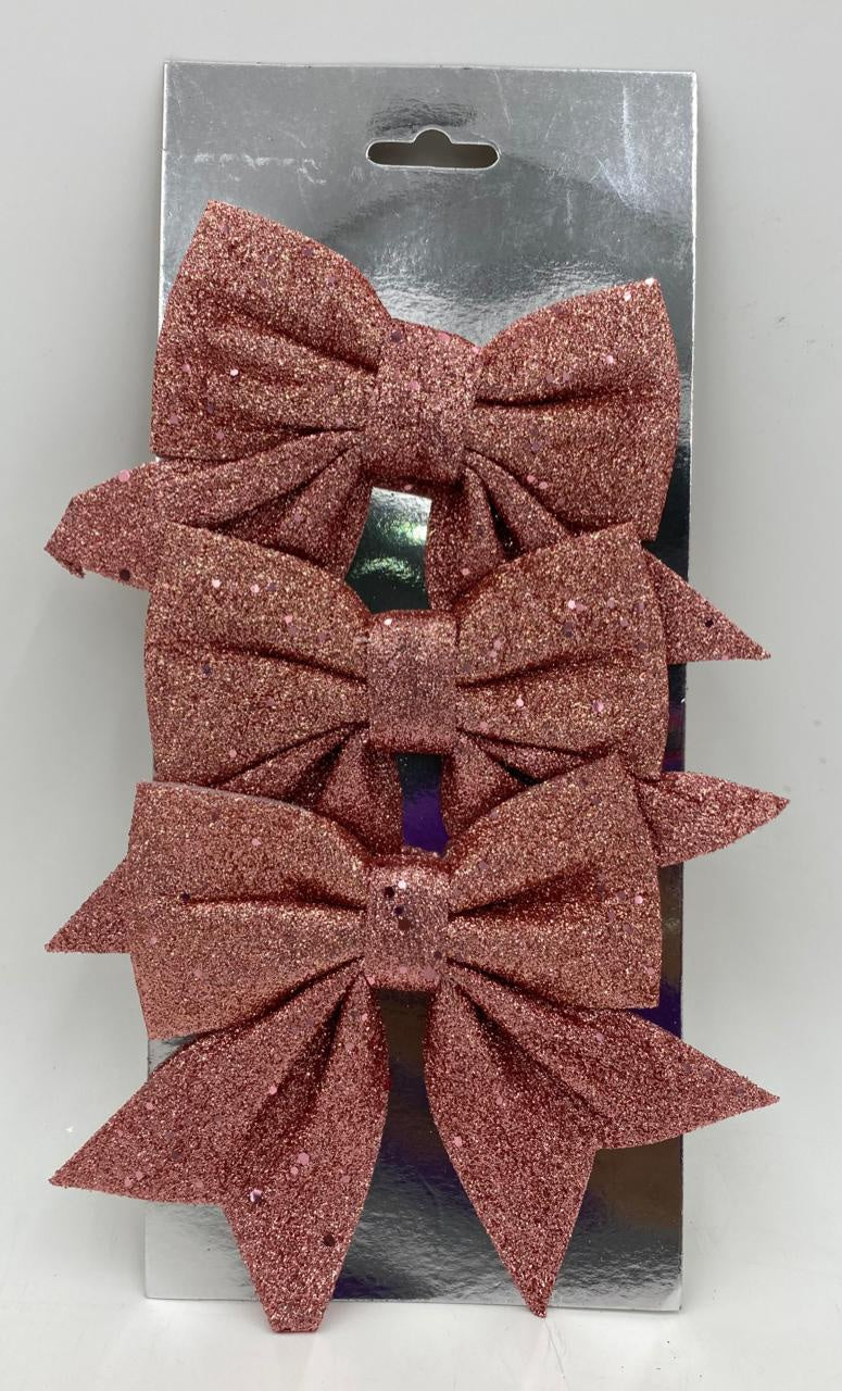 Christmas Decorations Bow 23AZ68-40 3PCS Pack