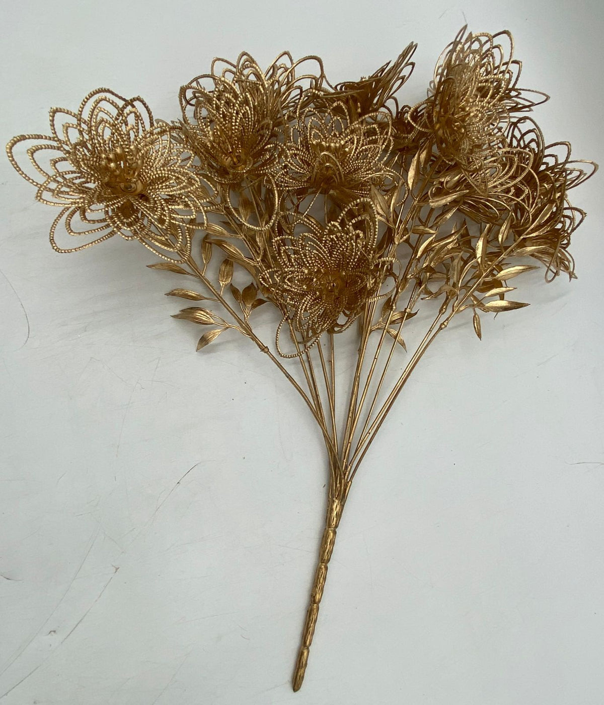 Decoration Flower Y37 JH-598 Gold
