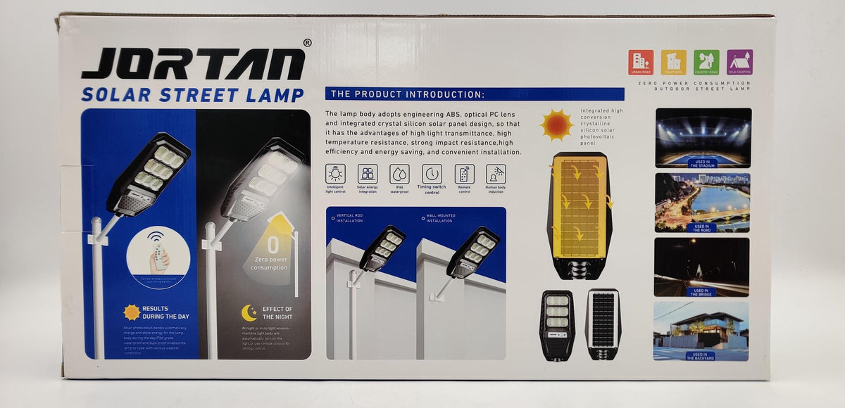JORTAN Light Solar Street LED 300W JT-FYGK-300W No Pole
