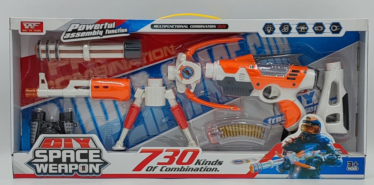 GENERIC Toy Gun Diy Space Weapon 730 Kinds 8180-30