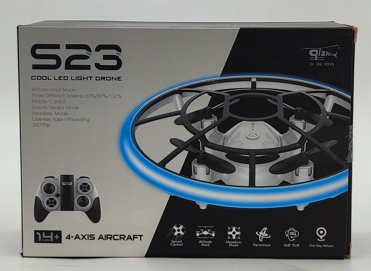 GENERIC Toy Drone 4-AXIS Aircraft Cool LED Light S23