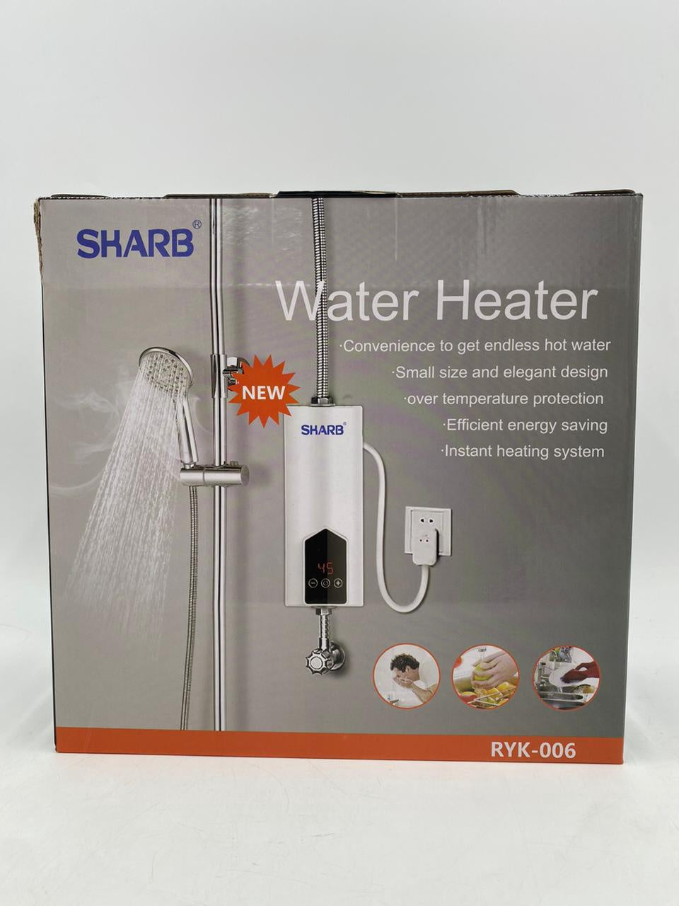 GENERIC Water Heater Sharb RYK-007 110V 3500W Hot Water Shower