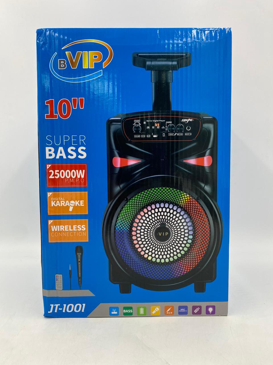 GENERIC Speaker Box Bvip 10" JT-1002 Bt (Powered) Active Rechargeable