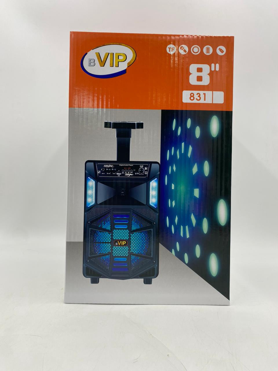 GENERIC Speaker Box Bvip 8" 835 830 Rechargeable