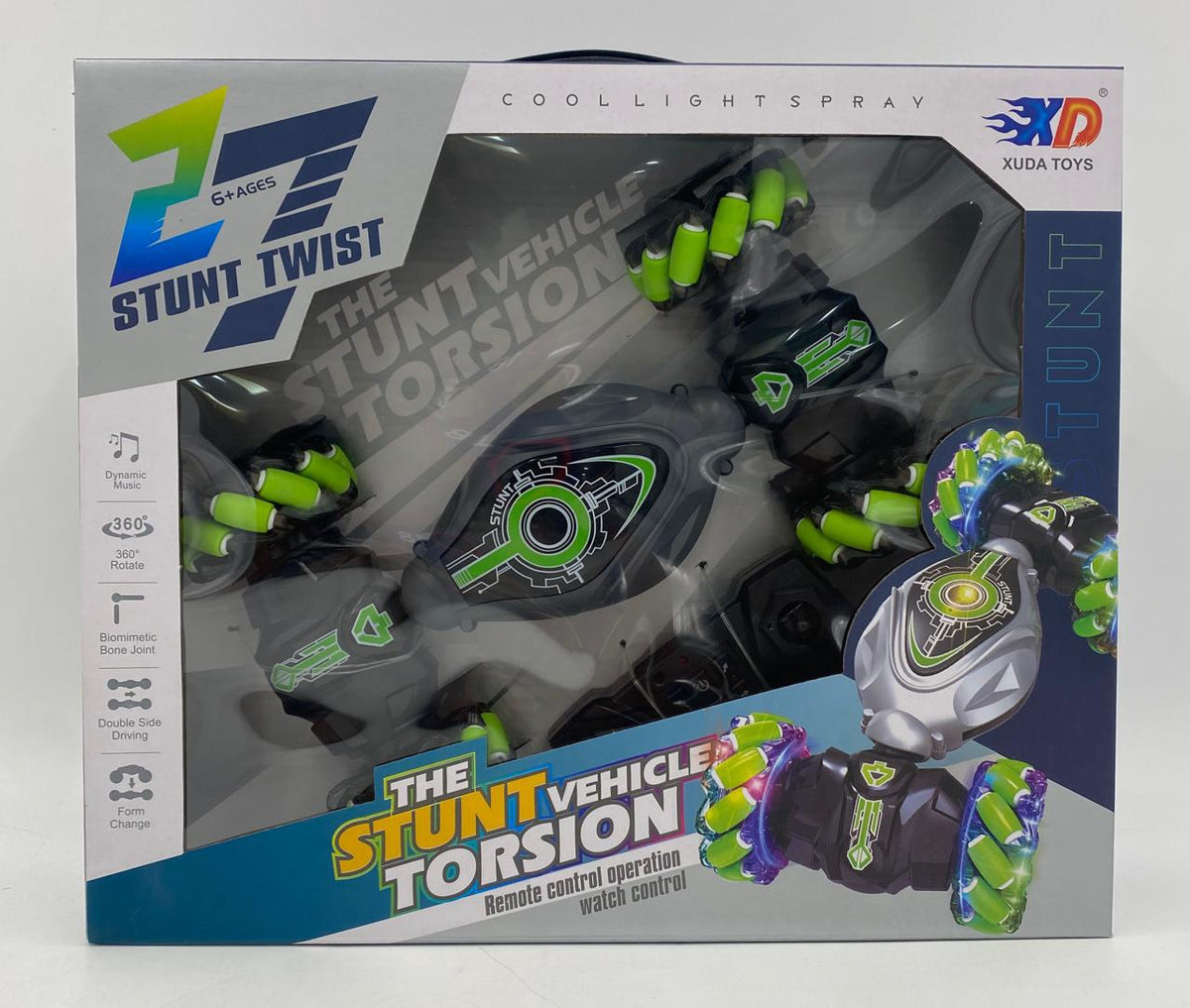 GENERIC Toy Car Stunt Twist 27 Xd Vehicle Torsion 3688-G107A