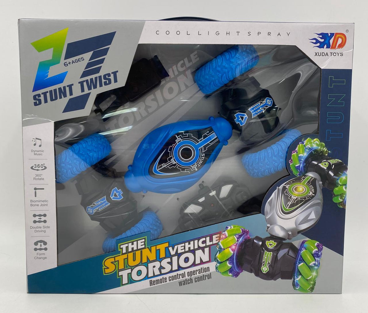 GENERIC Toy Car Stunt Twist 27 Xd Vehicle Torsion 3688-G10A