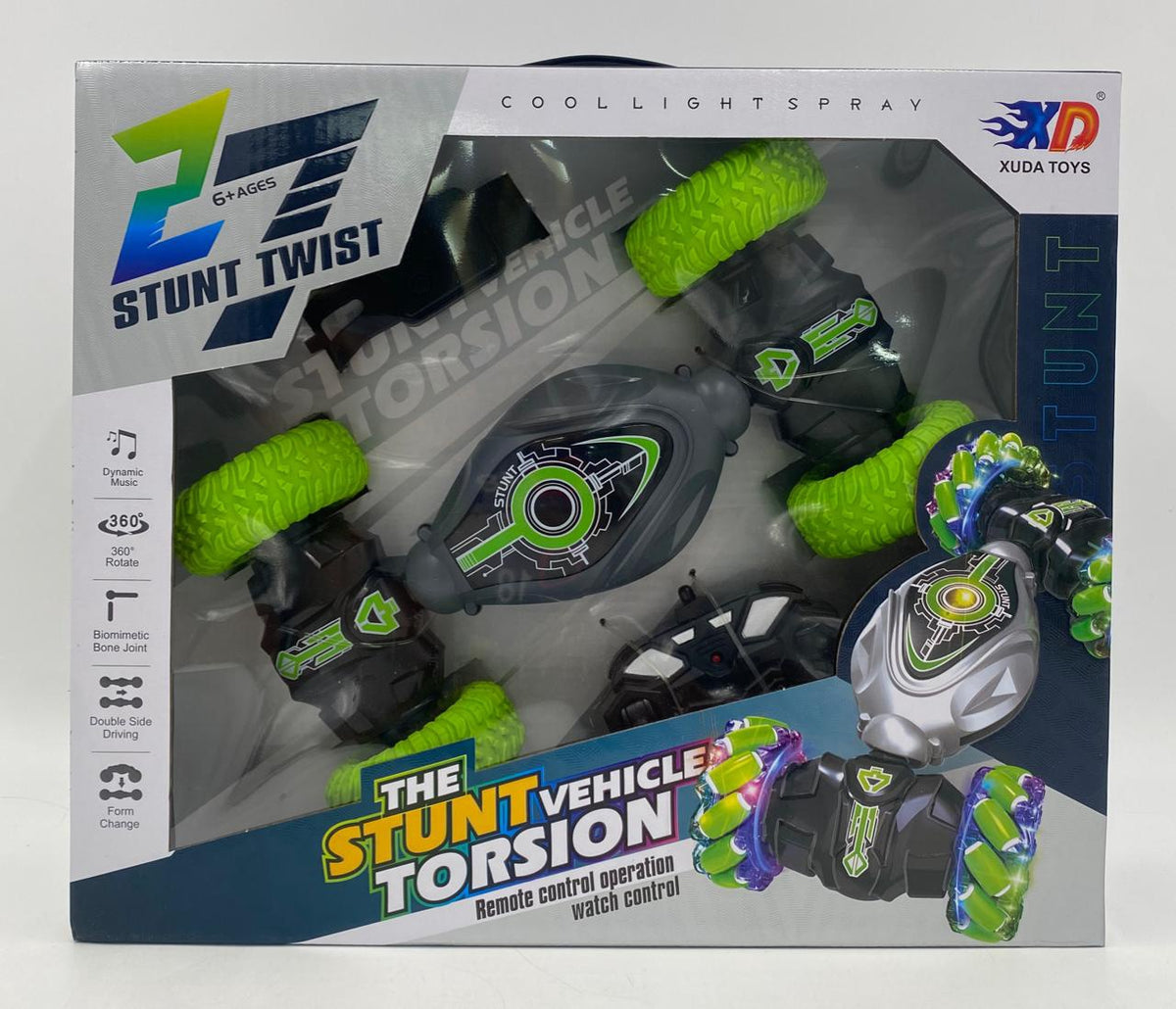 GENERIC Toy Car Stunt Twist 27 Xd Vehicle Torsion 3688-G10A