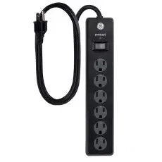 GE Surge Protector 6 Outlet 3FT Cord #47224