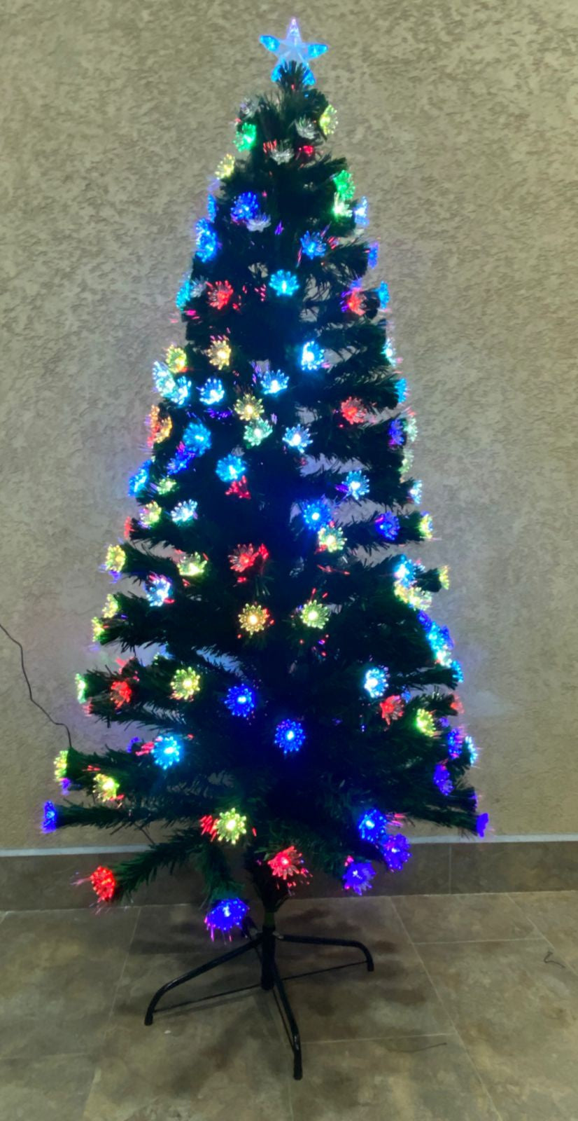 Christmas Decorations Tree Ctl 6FT Green LED Lighted