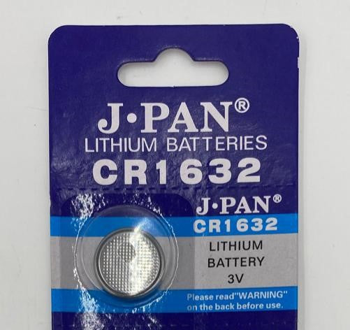 Battery Lithium Coin CR1632 J-PAN Sold Each