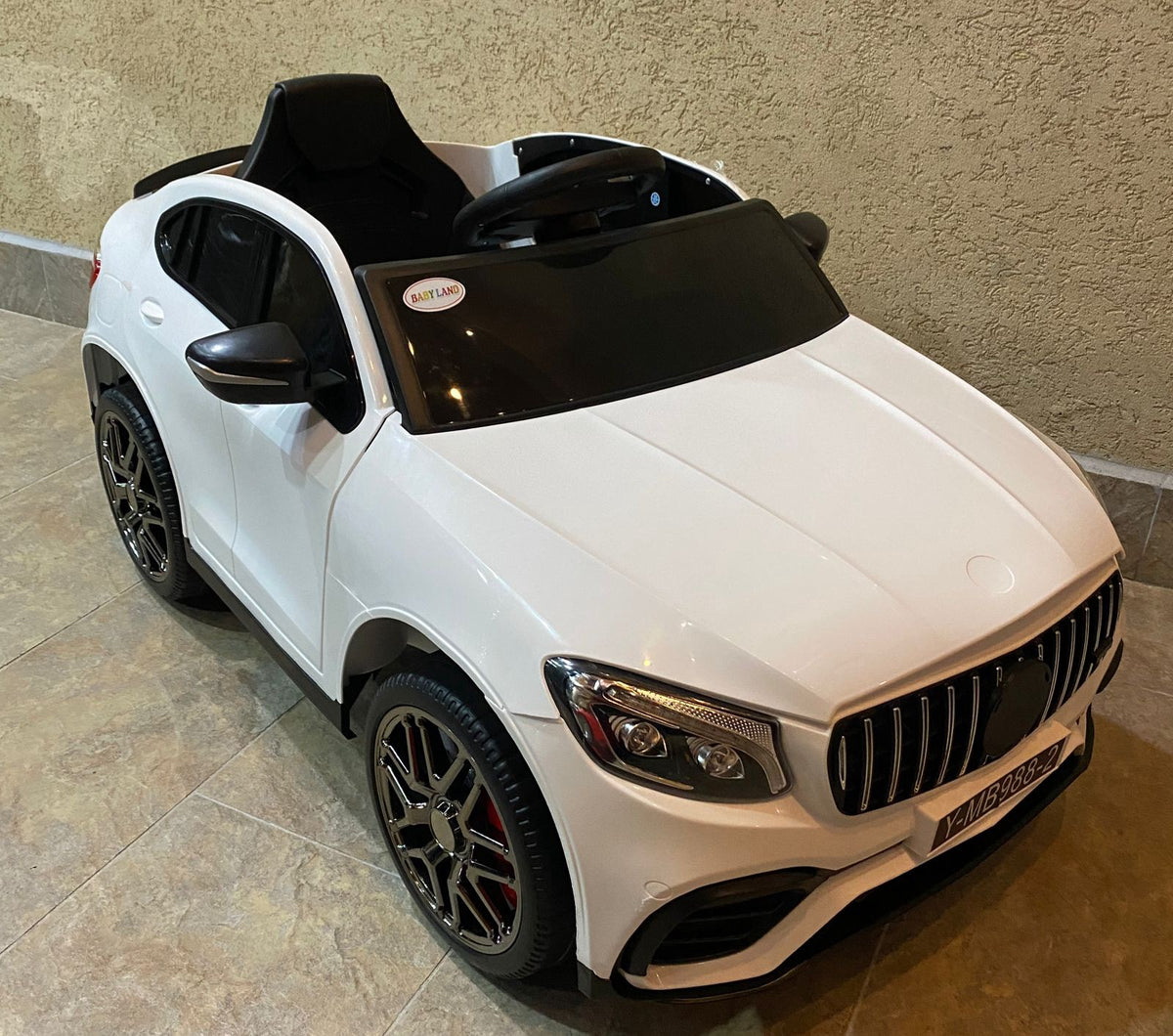 Toy Car Ride on GP-3033 Y-MB988-2 White