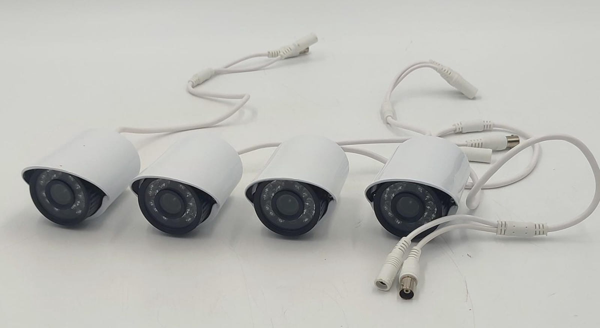 Security Camera Kit 4-PORT Cctv Dvr Ahd 6145AHD-4 Combo Kit