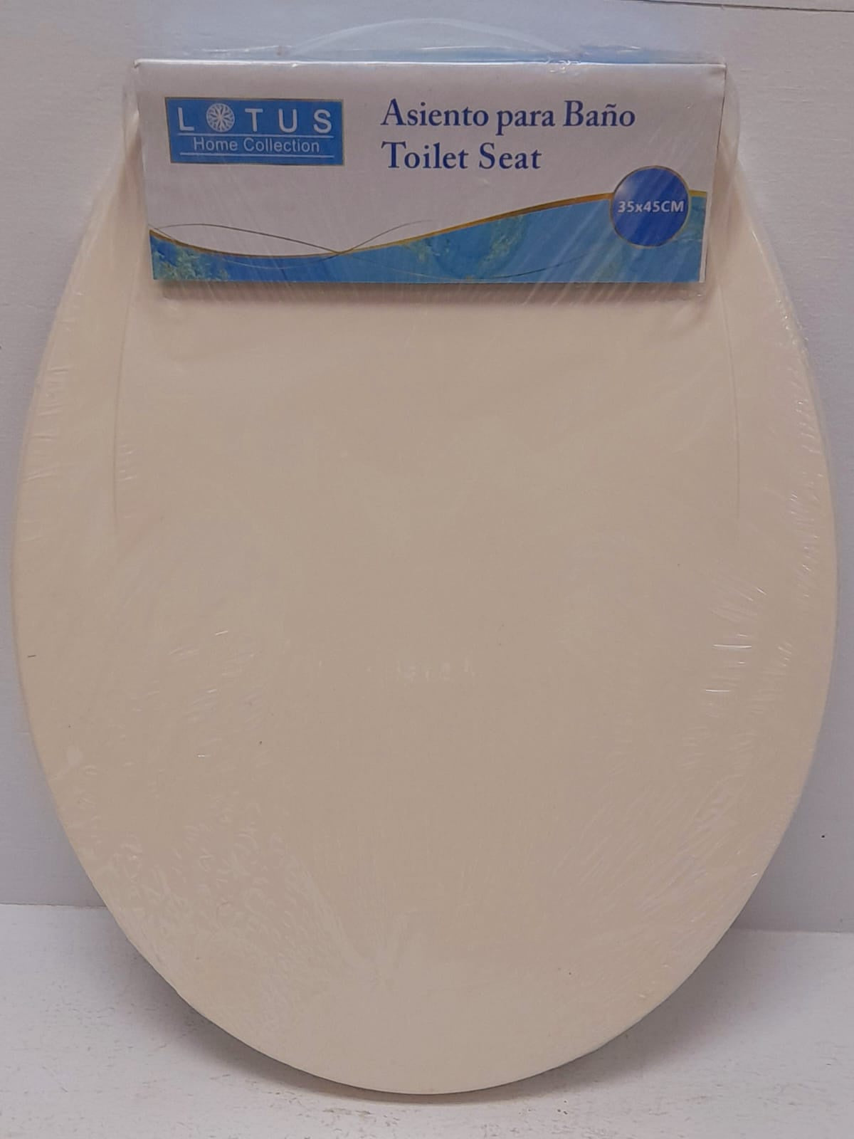 LOTUS Toilet Seat Plastic Cream LHC-9636CR
