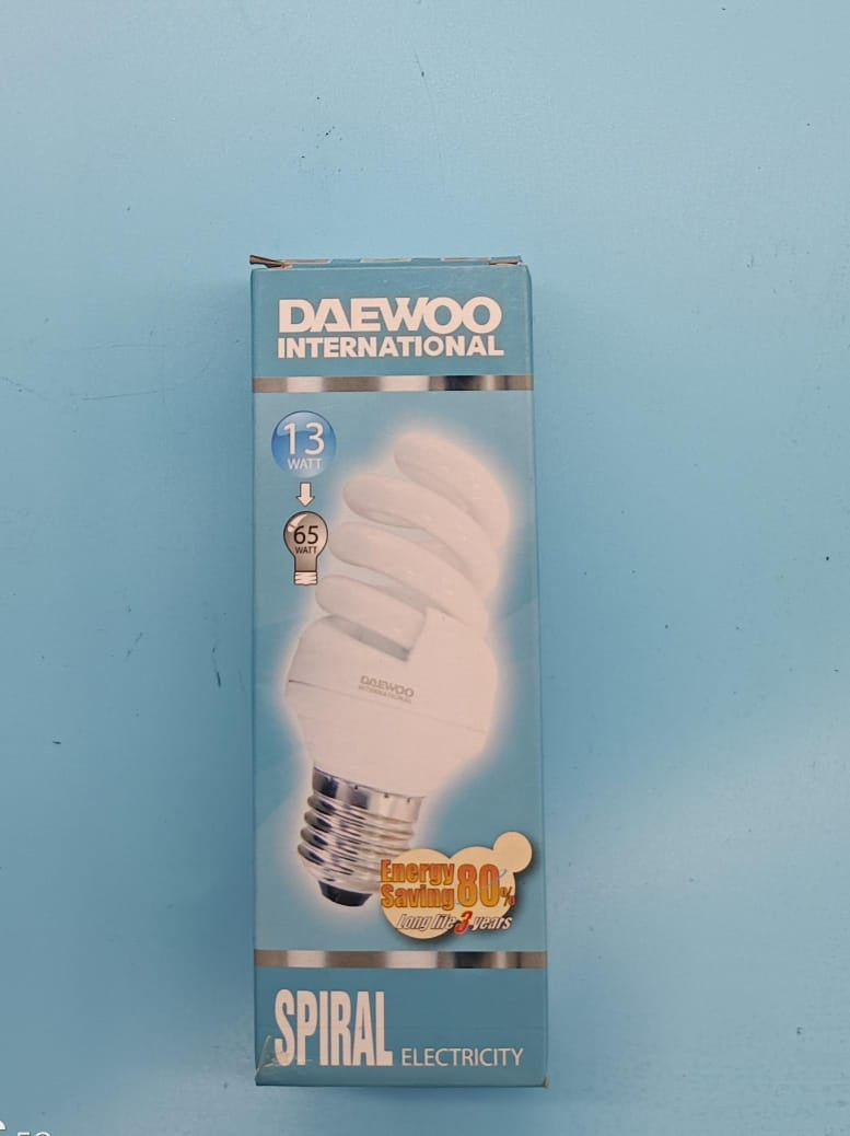 DAEWOO Bulb Energy 13W 110V Spiral