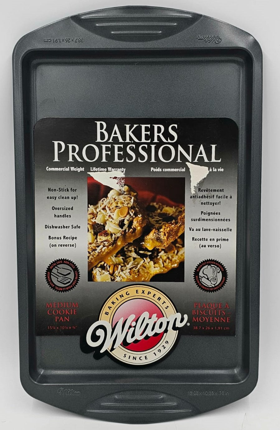 WILTON Cookies Pan 2201-2969 15.25" X 10.25" X 0.75"