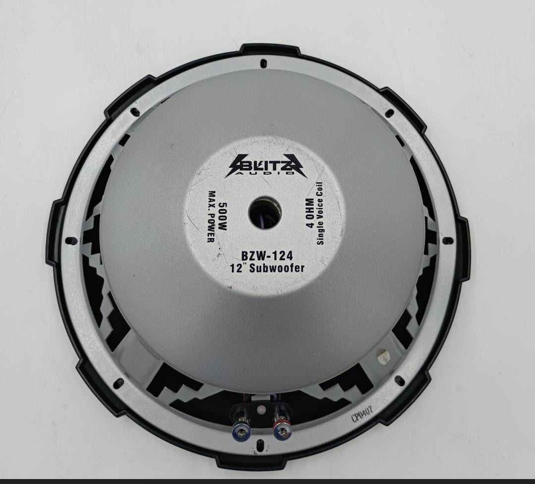 BLITZ Speaker Car 12" Bzw 124 Woofer Sold Each
