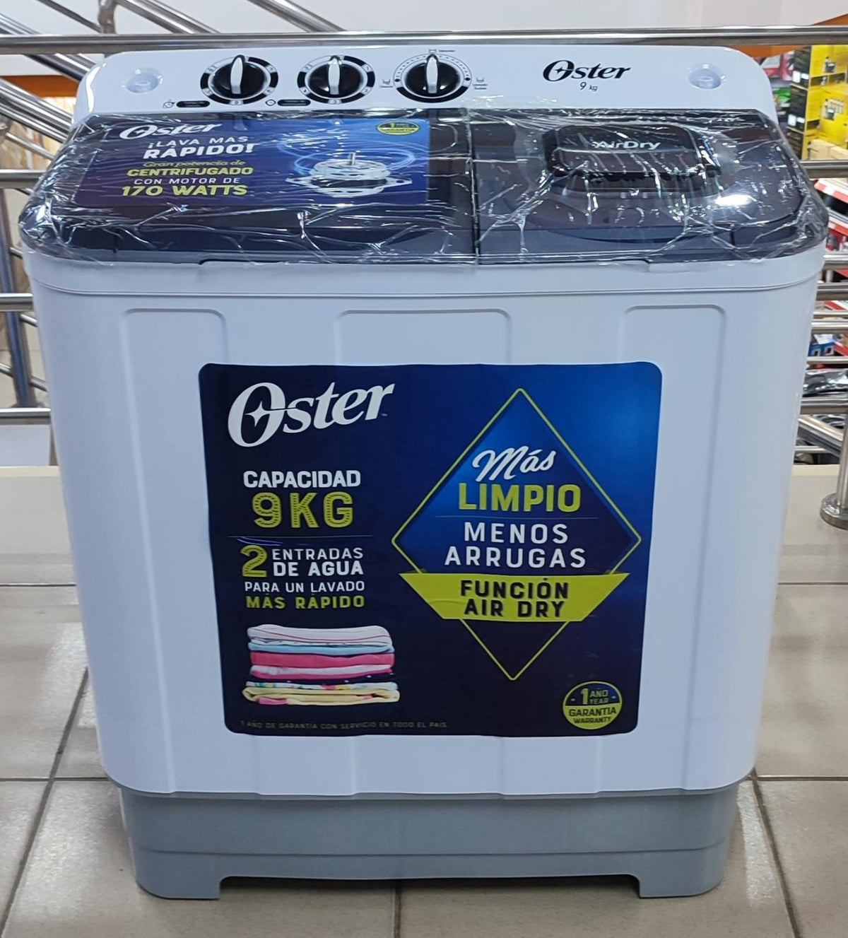 OSTER Washing Machine OS-SAWMK009TW 110V 9KG