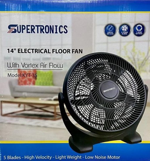 SUPERTRONICS Fan 14" Floor KYT-35