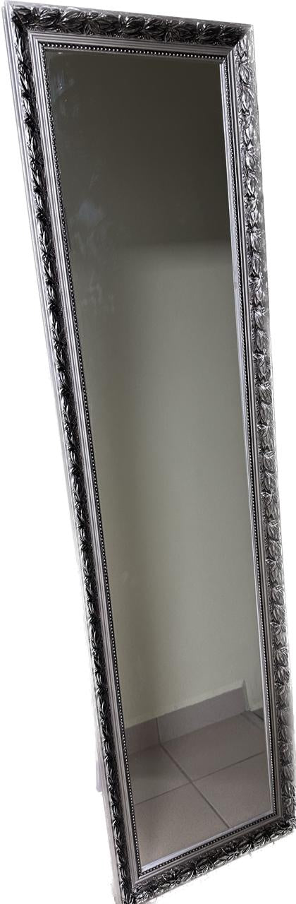 Mirror IN Decorative Silver Frame 16" X 60" NSC-2588