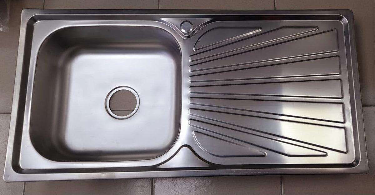 Sink S/BOWL S/DRAIN 39" X 19.5" Without Waste NSC-2553