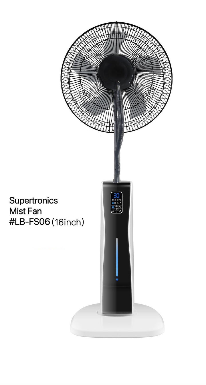 SUPERTRONICS Fan 16" Stand Mist Air Cooler LB-FS06 Misting