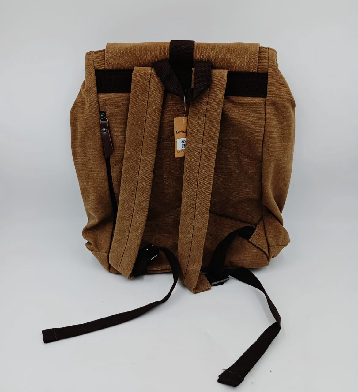 Computer Laptop Backpack Gao Le Ma 8136 Light Brown
