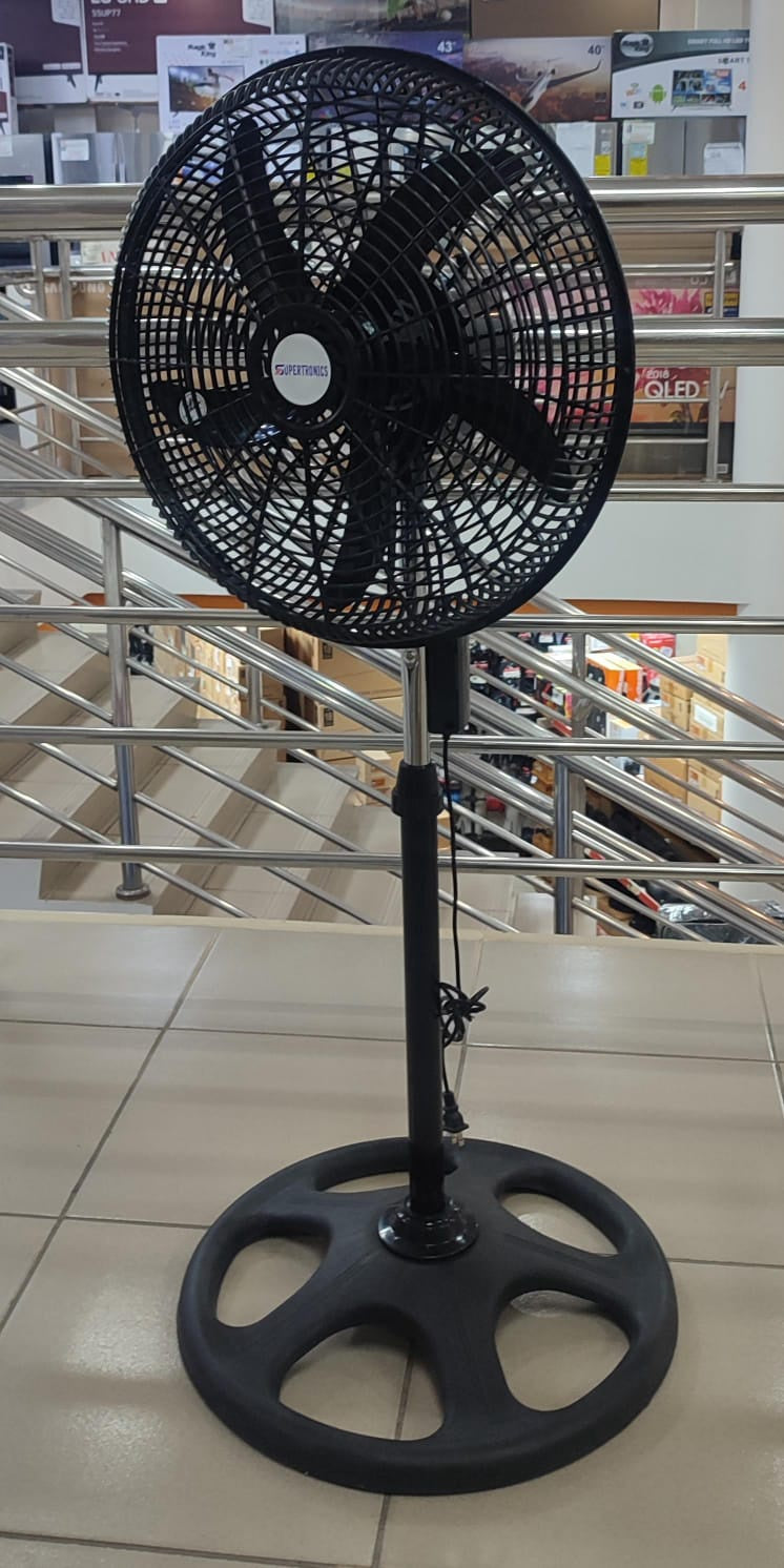 SUPERTRONICS Fan 18" Stand AF-45P1 Black SS-1801GBP-5ABS