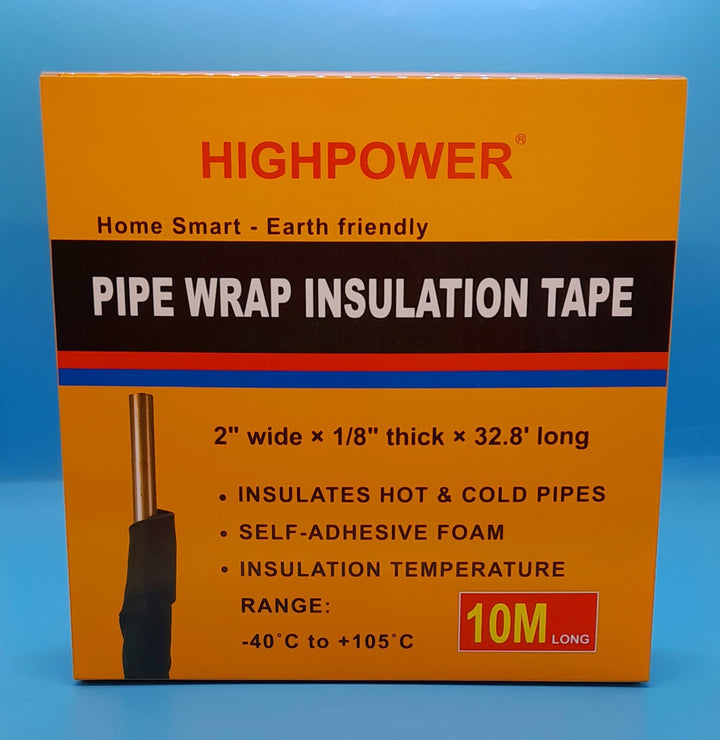 HIGH POWER Foam Tape Pipe Wrap Insulation Highpower HP1147 10M