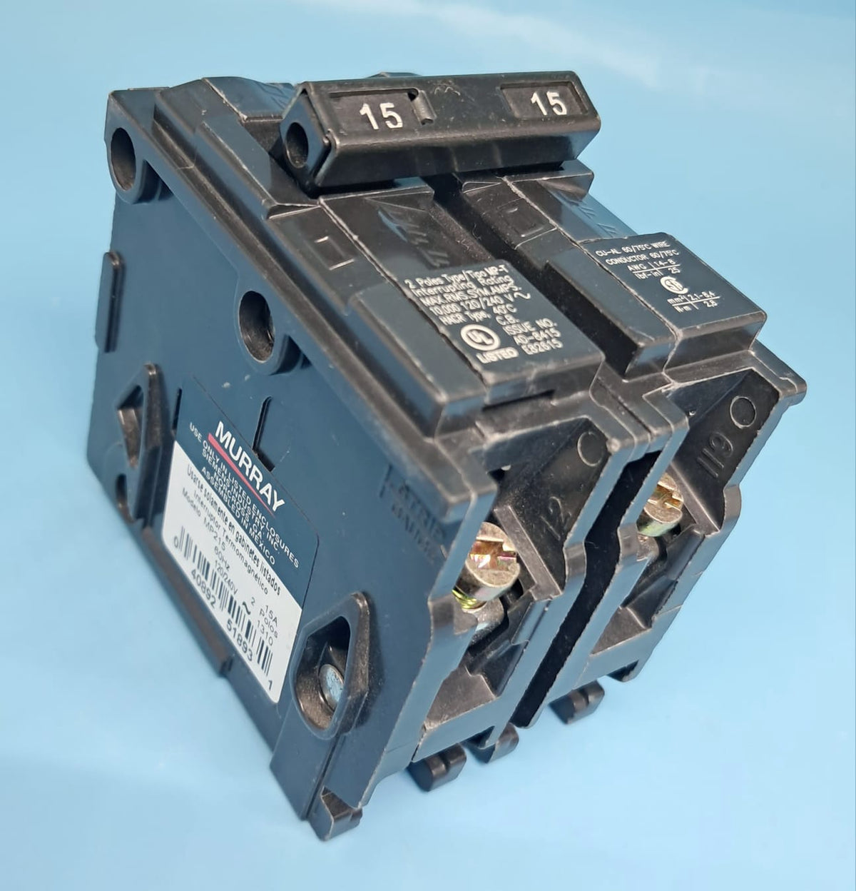 MURRAY Breaker 15AMPS D/POLE MP-215