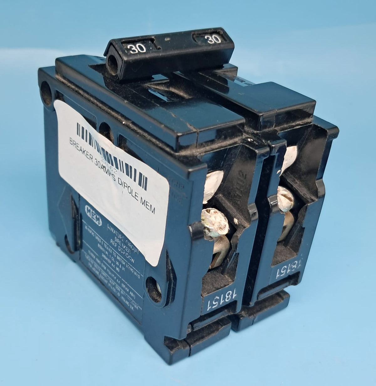 MEM Breaker 30AMPS D/POLE