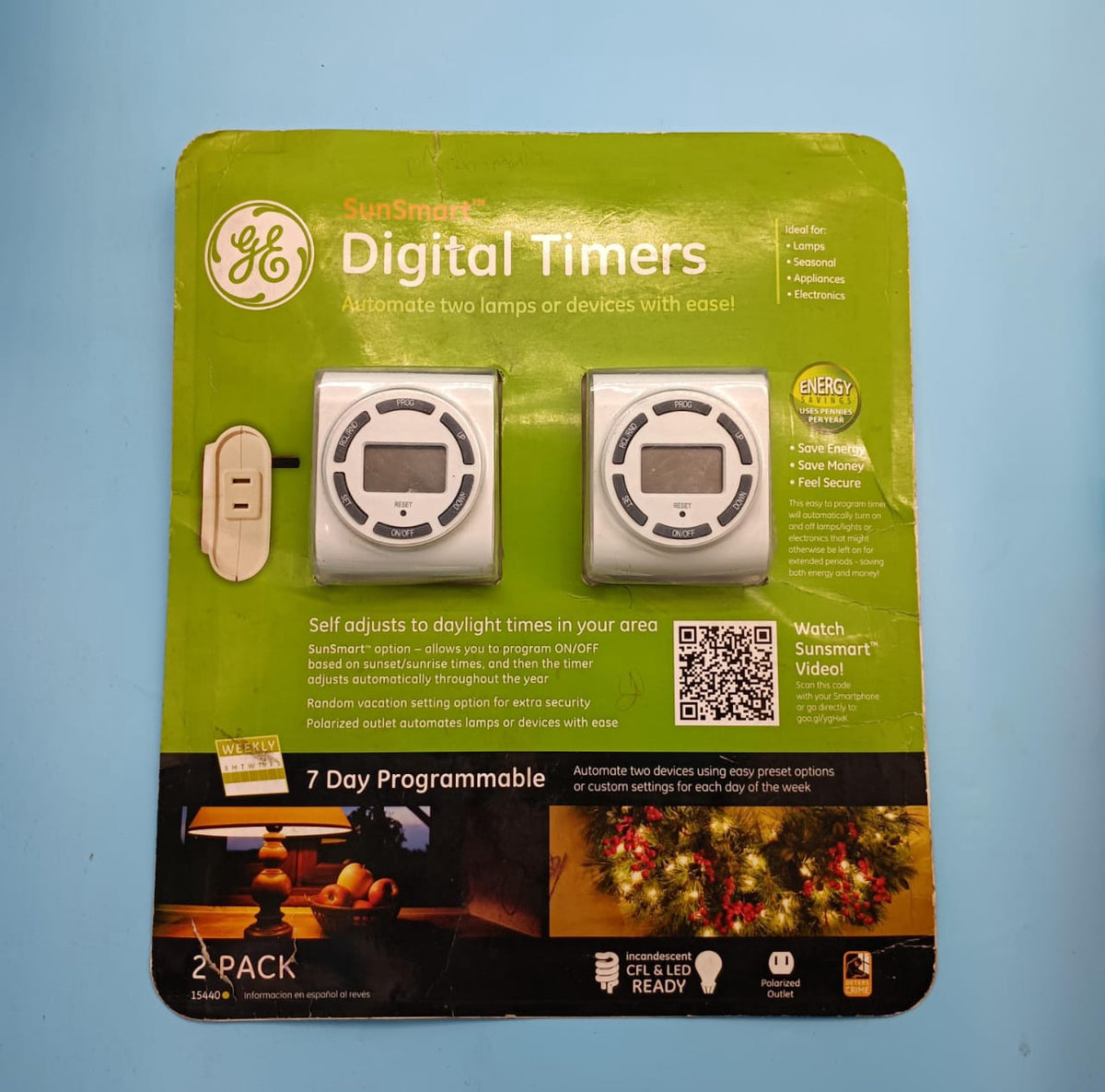 GE Digital Timer 2PCS Pack 15440 Sunsmart