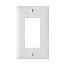 Cover Decora Single 1 Gang White