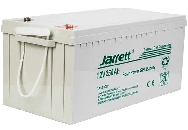 JARRETT Battery Solar Gel Deep Cycle 12V 250AH