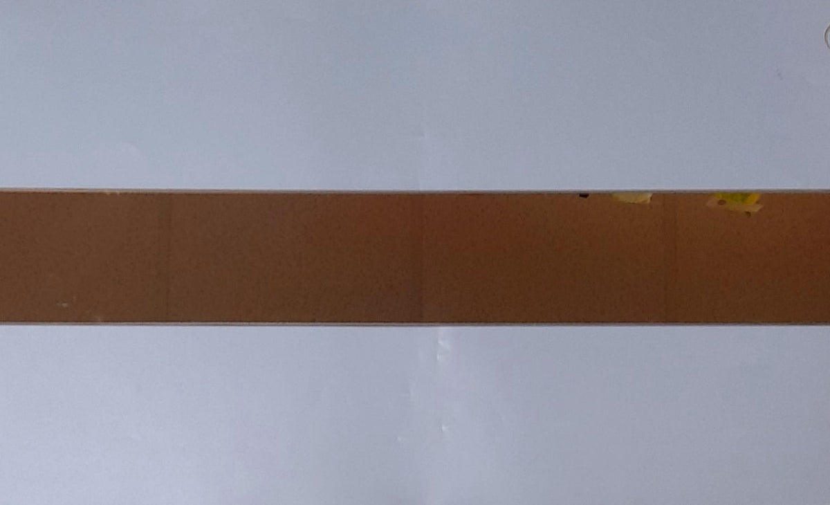 Louvres Glass 30" X 4" Bronze Reflective