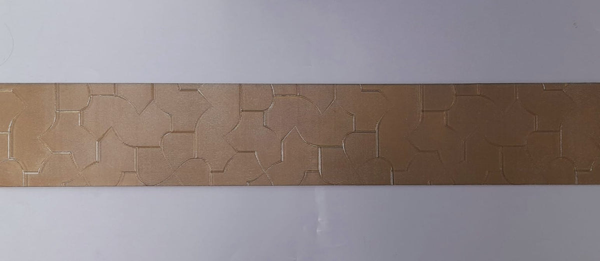 Louvres Glass 30" X 4" Bronze Design