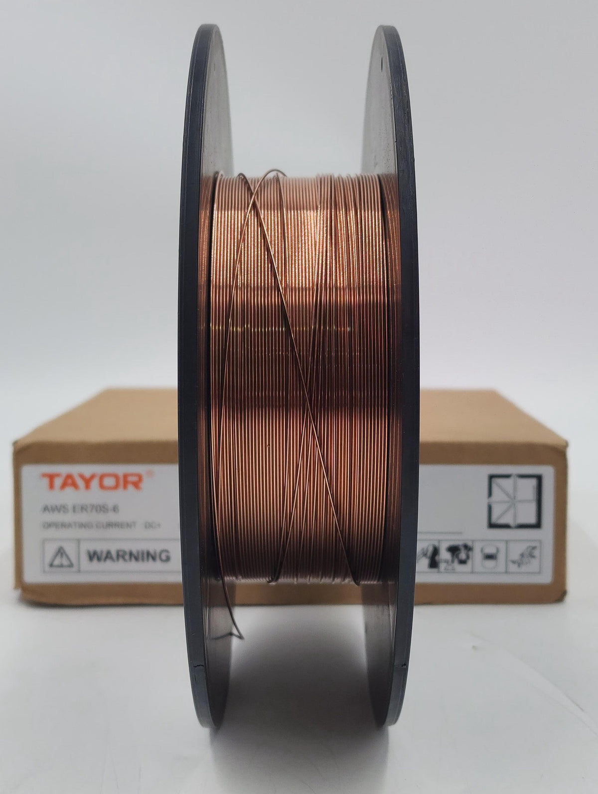 TAYOR Welding FLUX-CORED Wire 0.9MM 1KG ER70S-6 Copper AM170S61009001K2001