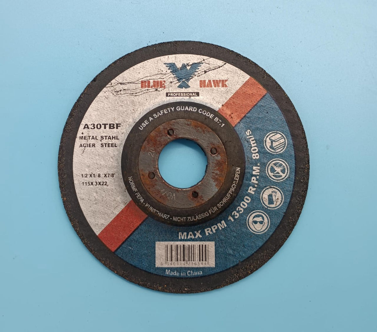 Disc 4 1/2" Blue Hack A30TBT